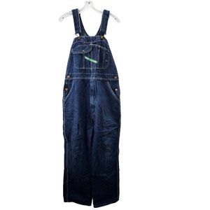 Key Imperial Bib Overalls Denim Blue size 36x31 Men Farmer Work Carpenter Jeans